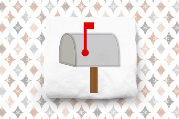 Mailbox Applique Embroidery